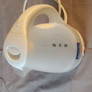 Lancaster electric white kettle